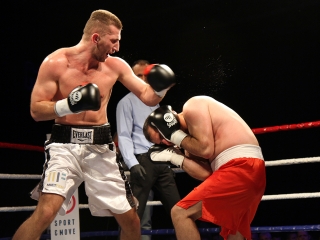 Bokszgála a sportcsarnokban - fotó: Sándor Judit