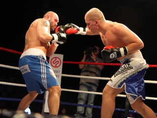 Bokszgála a sportcsarnokban - fotó: Sándor Judit