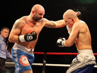 Bokszgála a sportcsarnokban - fotó: Sándor Judit