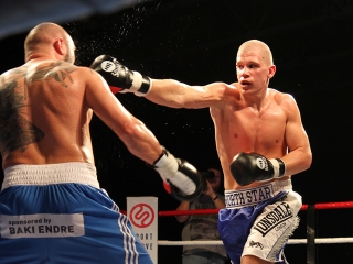 Bokszgála a sportcsarnokban - fotó: Sándor Judit