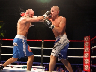 Bokszgála a sportcsarnokban - fotó: Sándor Judit