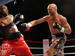 Bokszgála a sportcsarnokban - fotó: Sándor Judit