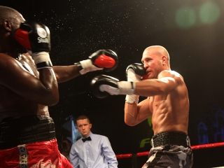 Bokszgála a sportcsarnokban - fotó: Sándor Judit