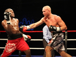 Bokszgála a sportcsarnokban - fotó: Sándor Judit