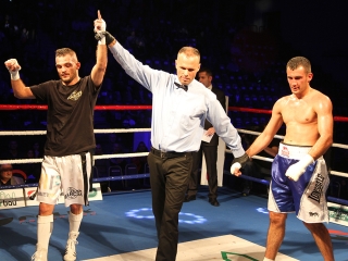 Bokszgála a sportcsarnokban - fotó: Sándor Judit