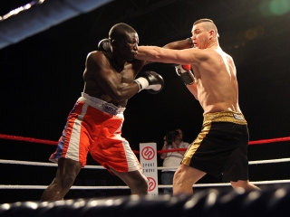 Bokszgála a sportcsarnokban - fotó: Sándor Judit