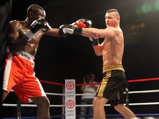 Bokszgála a sportcsarnokban - fotó: Sándor Judit