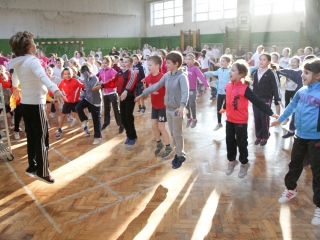 Sportnap a Móricz iskolában - fotó: Ónodi Zoltán