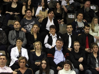 A Kereskedelmi iskola szalagtűzési ceremóniája - fotó: Sándor Judit