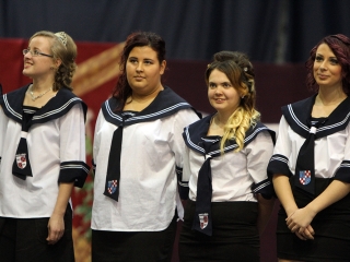 A Kereskedelmi iskola szalagtűzési ceremóniája - fotó: Sándor Judit