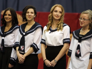 A Kereskedelmi iskola szalagtűzési ceremóniája - fotó: Sándor Judit