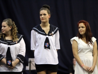 A Kereskedelmi iskola szalagtűzési ceremóniája - fotó: Sándor Judit