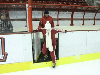 A jég nem akadály - fotó: Ónodi Zoltán