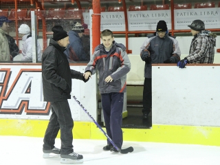 A jég nem akadály - fotó: Ónodi Zoltán