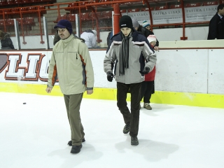 A jég nem akadály - fotó: Ónodi Zoltán