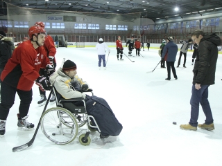 A jég nem akadály - fotó: Ónodi Zoltán