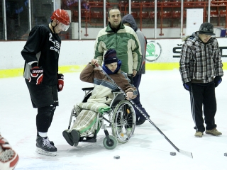 A jég nem akadály - fotó: Ónodi Zoltán