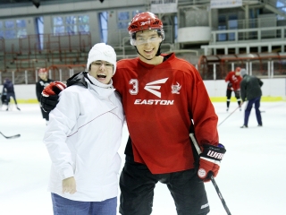 A jég nem akadály - fotó: Ónodi Zoltán