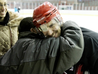 A jég nem akadály - fotó: Ónodi Zoltán