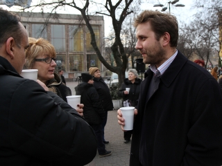 A Fidesz helyi szervezeténk jótékonysági akciója a szülőszoba felújításáért - fotó: Sándor Judit