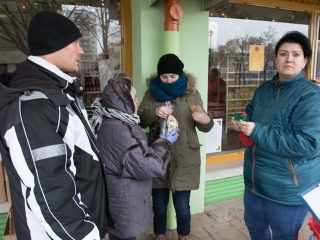 Aranyvasárnap - Advent és Ételosztás a Rómain - fotó: Ónodi Zoltán