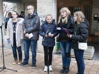 Aranyvasárnap - Advent és Ételosztás a Rómain - fotó: Ónodi Zoltán