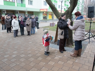 Aranyvasárnap - Advent és Ételosztás a Rómain - fotó: Ónodi Zoltán