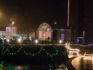 Főtéri Advent: Kelemen Angelika és a Fourtissimo - fotó: Ónodi Zoltán