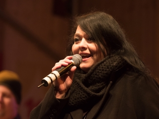 Főtéri Advent: Kelemen Angelika és a Fourtissimo - fotó: Ónodi Zoltán