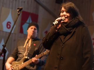 Főtéri Advent: Kelemen Angelika és a Fourtissimo - fotó: Ónodi Zoltán