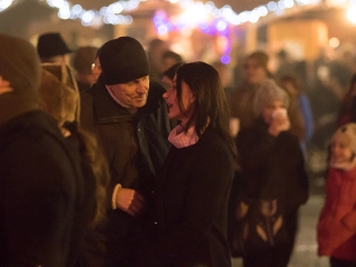 Főtéri Advent: Kelemen Angelika és a Fourtissimo - fotó: Ónodi Zoltán