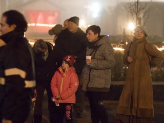 Főtéri Advent: Kelemen Angelika és a Fourtissimo - fotó: Ónodi Zoltán
