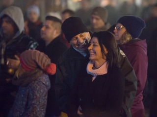 Főtéri Advent: Kelemen Angelika és a Fourtissimo - fotó: Ónodi Zoltán