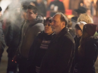 Főtéri Advent: Kelemen Angelika és a Fourtissimo - fotó: Ónodi Zoltán