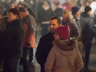 Főtéri Advent: Kelemen Angelika és a Fourtissimo - fotó: Ónodi Zoltán