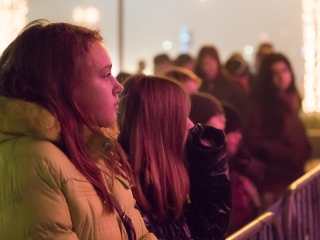 Főtéri Advent: Kelemen Angelika és a Fourtissimo - fotó: Ónodi Zoltán
