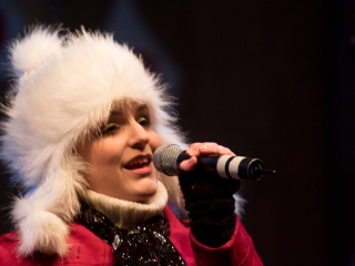 Főtéri Advent: Kelemen Angelika és a Fourtissimo - fotó: Ónodi Zoltán