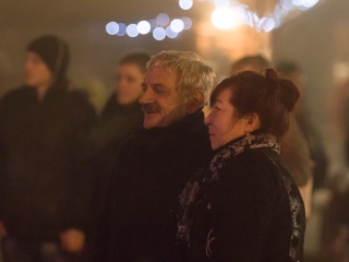 Főtéri Advent: Kelemen Angelika és a Fourtissimo - fotó: Ónodi Zoltán