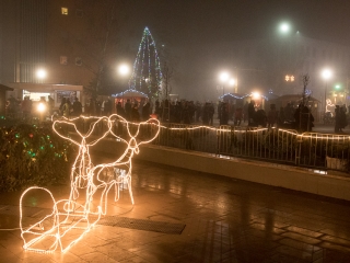 Főtéri Advent: Kelemen Angelika és a Fourtissimo - fotó: Ónodi Zoltán