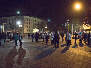 Szilveszter a Főtéren - fotó: Ónodi Zoltán