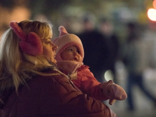 Szilveszter a Főtéren - fotó: Ónodi Zoltán