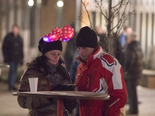Szilveszter a Főtéren - fotó: Ónodi Zoltán