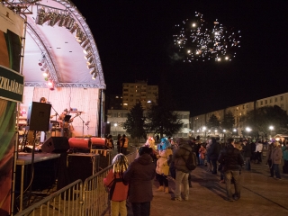 Szilveszter a Főtéren - fotó: Ónodi Zoltán