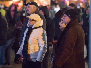 Szilveszter a Főtéren - fotó: Ónodi Zoltán