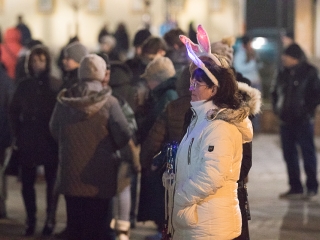 Szilveszter a Főtéren - fotó: Ónodi Zoltán