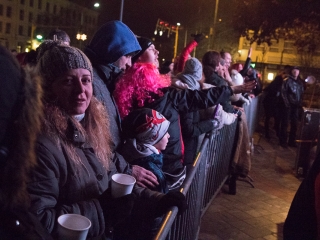 Szilveszter a Főtéren - fotó: Ónodi Zoltán