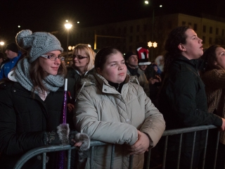 Szilveszter a Főtéren - fotó: Ónodi Zoltán