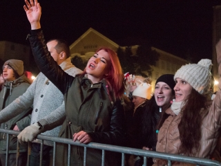 Szilveszter a Főtéren - fotó: Ónodi Zoltán