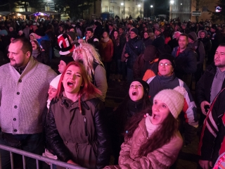 Szilveszter a Főtéren - fotó: Ónodi Zoltán