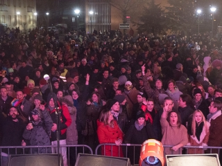Szilveszter a Főtéren - fotó: Ónodi Zoltán